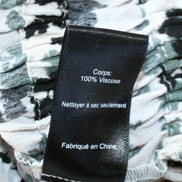 Cropped Long Sleeve Blouse Size Medium - Picture 6 of 8